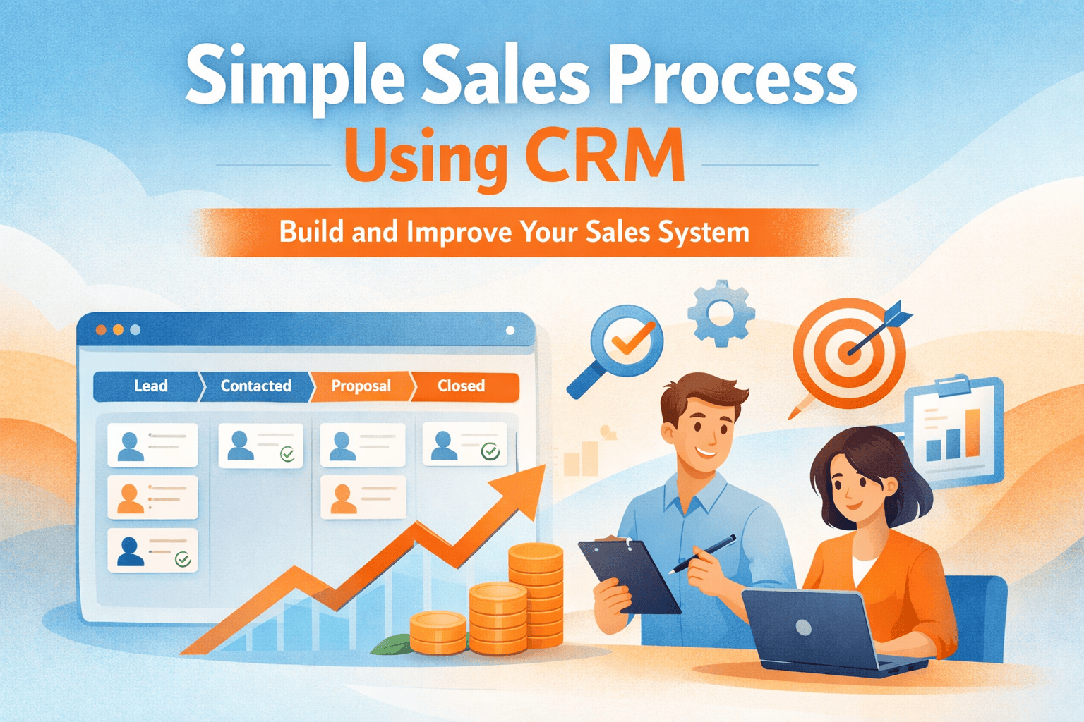 How to Create a Simple Sales Process Using CRM